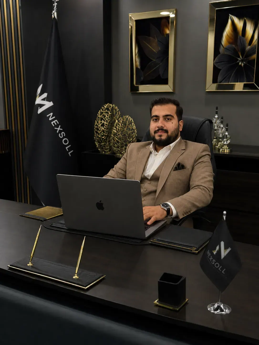 Areeb Sajid, Founder at Nexsoll